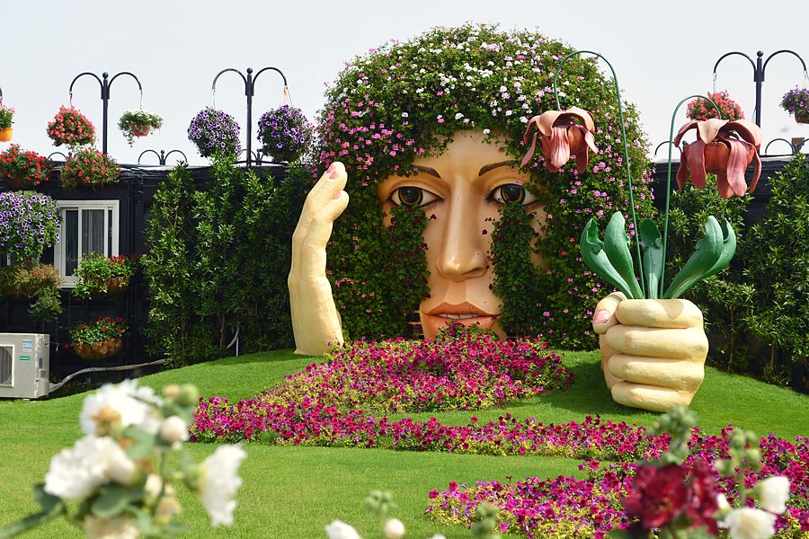 Esculturas florales del Dubai Miracle Garden
