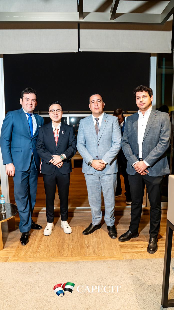 Invitados al lanzamiento de la Cámara Paraguay–Emiratos Árabes Unidos